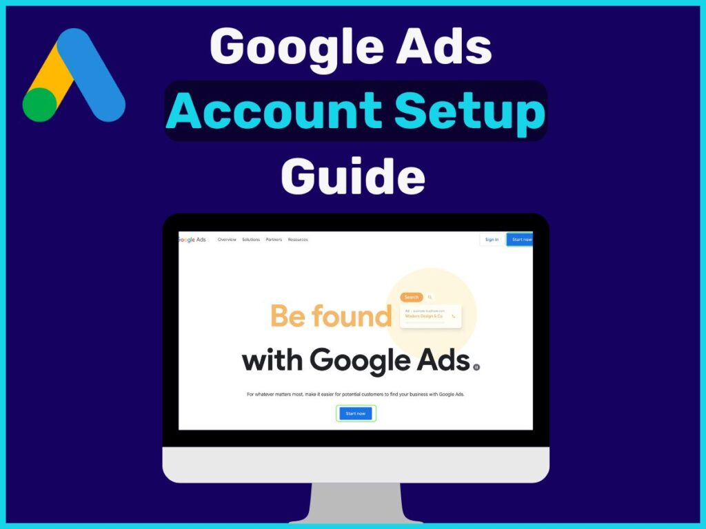 Google Ads Account Setup